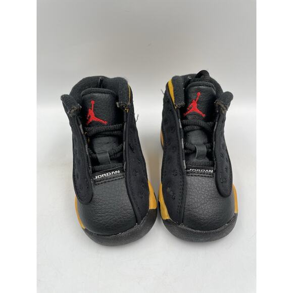13 Retro Black And Yellow New Jordans Jordans 13 Black And Gold